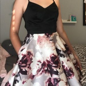Floral Homecoming Dress